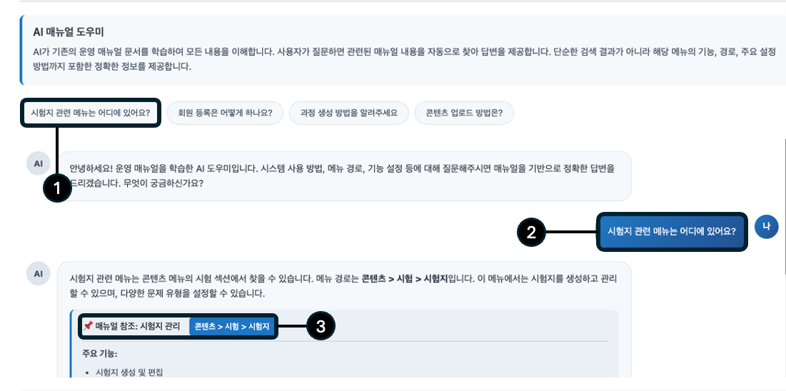 매뉴얼을 읽는 AI