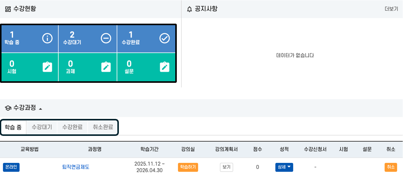 한눈에 확인하는 대시보드